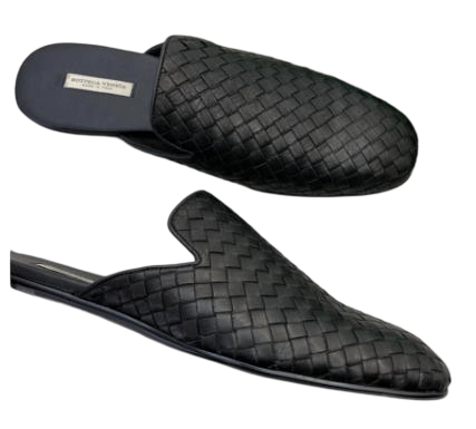 Bottega Veneta Woven Leather Mules