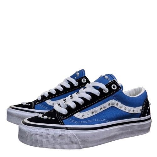 Vans Pearl Distressed Canvas Shoes