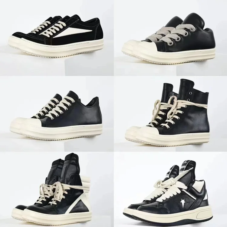 Lots of Rickowens Shoes Top Batch