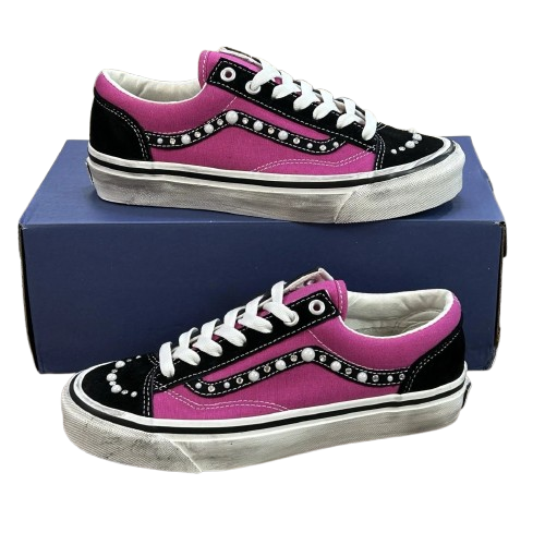 Vans Pearl Distressed Canvas Shoes