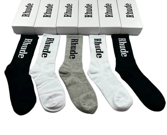 Rhude Socks
(5 pairs in 1 box)