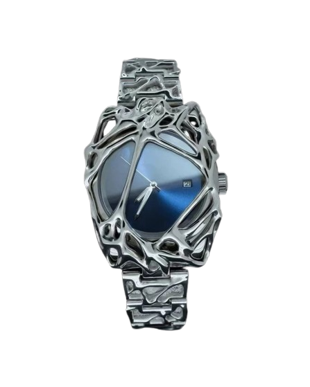 Avant-Garde Skeletal Casing Watch
