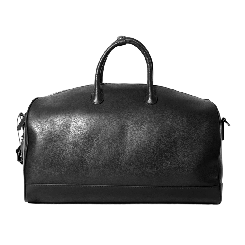 Leather Duffle Travel Bag