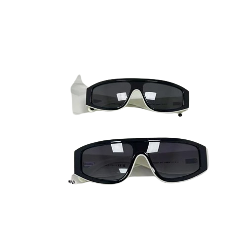 Chanel Futuristic Shield Sunglasses