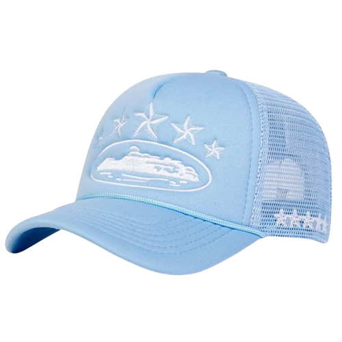 Corteiz Star Logo Mesh Trucker Cap