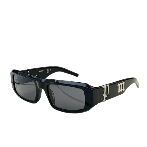 Palm Angels Monogram Detail Rectangular Sunglasses