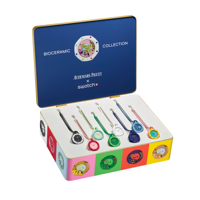 SWATCH x AP
(ALL COLORWAYS)
(PRE-ORDER)